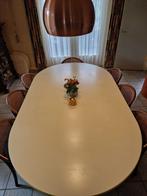 Grote eettafel / kleine vergadertafel 2.35 x. 1.35 mtr, Huis en Inrichting, Ophalen, Overige materialen, Gebruikt, 100 tot 150 cm