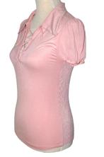 Nieuw Indian Rose topje, top, oud-roze, Mt. S, Verzenden, Nieuw, Korte mouw, Roze