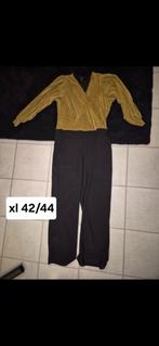 Goud glitter jumpsuit, Kleding | Dames, Jumpsuits, Ophalen of Verzenden, Nieuw, Maat 42/44 (L), Overige kleuren