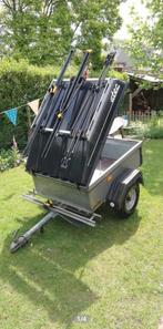 Bagagewagen met deksel huren / vakantie aanhanger te huur