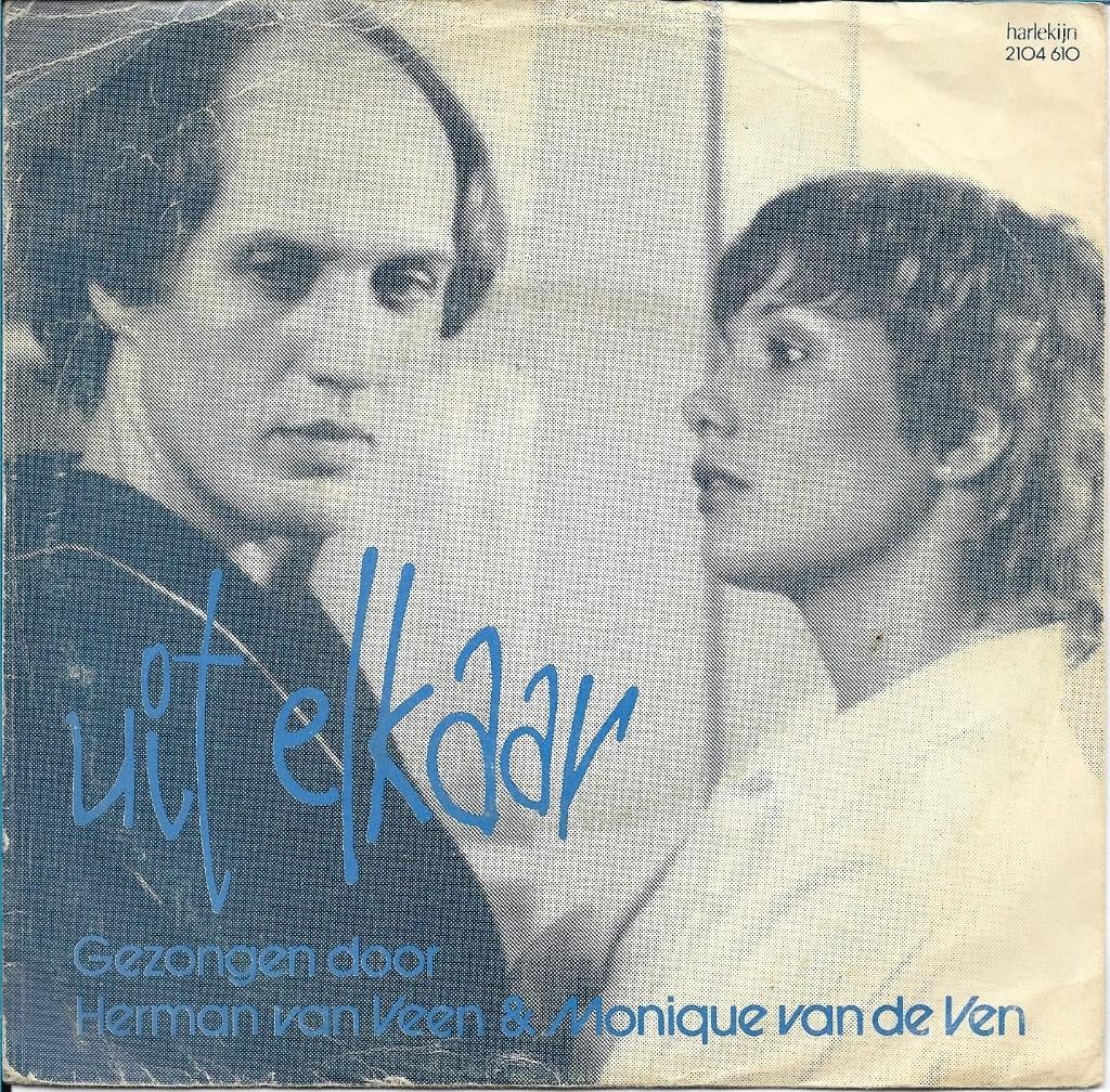 Herman van Veen - Uit elkaar, Gebruikt, Verzenden, 7 inch, Single