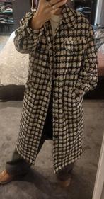 Shoeby Mantel Jas - Houndstooth - Maat S geblokt, Zwart, Ophalen of Verzenden, Zo goed als nieuw, Shoeby