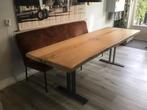 Eetkamertafel en bank, Huis en Inrichting, Tafels | Eettafels, Ophalen, Gebruikt, 200 cm of meer, 50 tot 100 cm