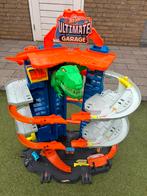 Hot wheels parkeergarage Dino, Ophalen, Zo goed als nieuw, Handmatig, Hot Wheels