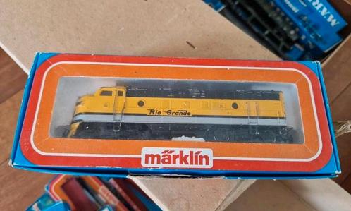 Märklin HO 3062 Rio Grande Locomotief in Originele Verpakkin, Hobby en Vrije tijd, Modeltreinen | H0, Gebruikt, Locomotief, Wisselstroom