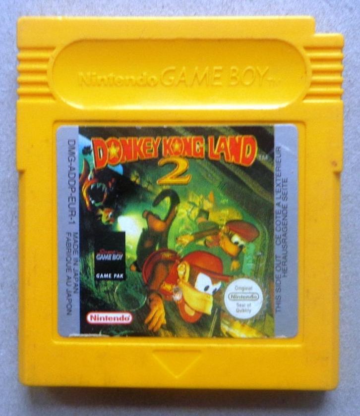 Donkey Kong Land 2 voor de Nintendo Gameboy, Spelcomputers en Games, Games | Nintendo Game Boy, Gebruikt, Platform, 1 speler, Vanaf 3 jaar