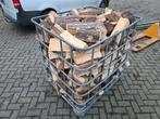Haardhout/stookhout/brandhout droog mix van eiken en essen, Tuin en Terras, Haardhout, 6 m³ of meer, Ophalen, Blokken