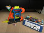 Hotwheels tunnel twist carwash, Ophalen, Racebaan, Zo goed als nieuw, Hot Wheels