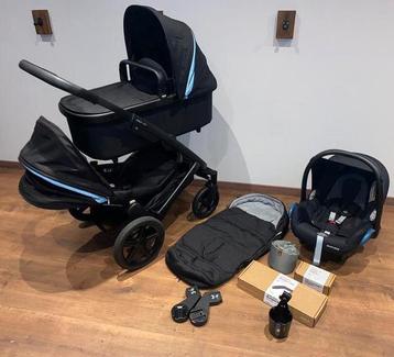 Joolz Geo3 Space Black Duo Kinderwagen + Garantie & Extra’s! beschikbaar voor biedingen