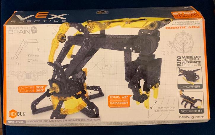 Hexbug VEX Robotic Arm - Nieuw in doos!, Kinderen en Baby's, Speelgoed | Educatief en Creatief, Nieuw, Bouwen, Ophalen of Verzenden