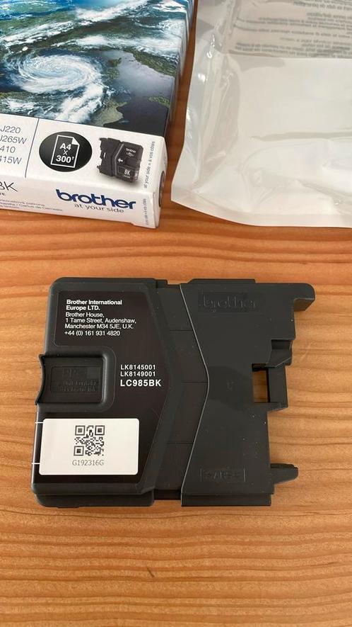 Brother LC985BK, Computers en Software, Printerbenodigdheden, Nieuw, Ophalen of Verzenden
