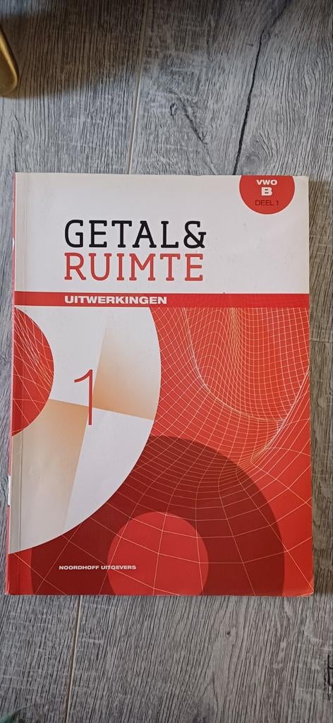 Getal en ruimte VWO B deel 1, Boeken, Schoolboeken, VWO, Ophalen of Verzenden, Zo goed als nieuw, Wiskunde B