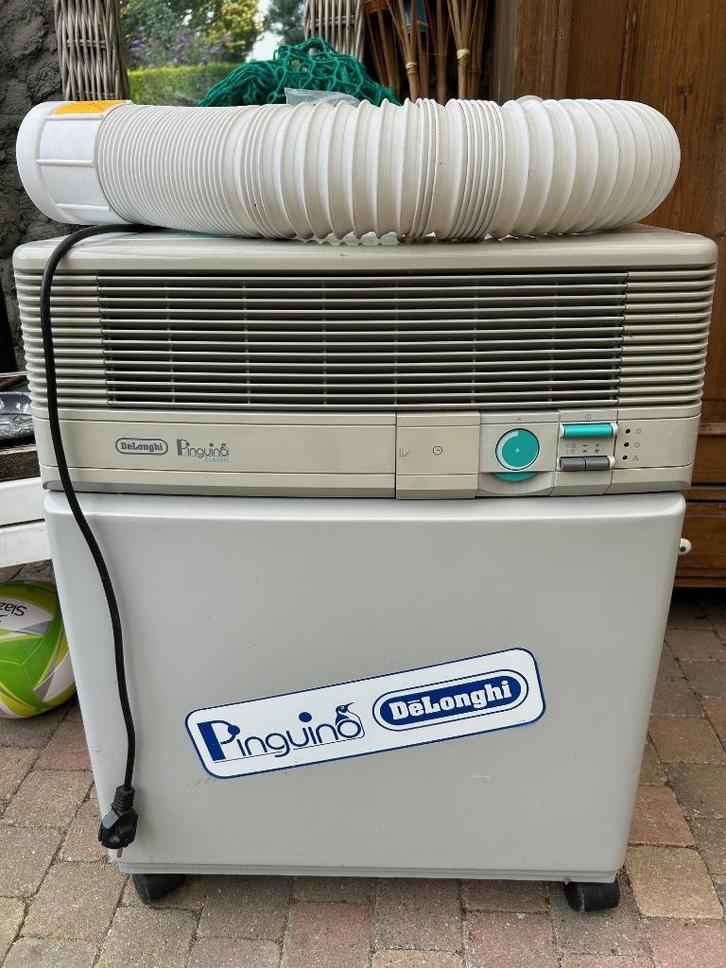Airco met buiten afvoer, Witgoed en Apparatuur, Airco's, Gebruikt, Mobiele airco, 60 tot 100 m³, 2 snelheden, Koelen en Ontvochtigen
