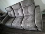 3zits bank grijs mambasa, Huis en Inrichting, Ophalen, Zo goed als nieuw, Driepersoons, Rechte bank