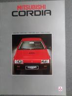 Mitsubishi Cordia & Turbo 1982 Brochure, Verzenden, Zo goed als nieuw, Mitsubishi