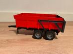 Bruder 02211 rode dubbelassige kiepende aanhangwagen, Ophalen of Verzenden, Zo goed als nieuw