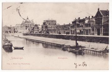 Scheveningen Haringkade oude ansichtkaart 1901