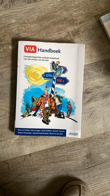 Hans Kruger - VIA handboek beschikbaar voor biedingen