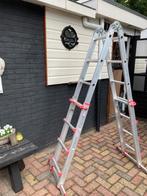 Altrex Varitrex Teleflex 4x4 als Waku waku, Doe-het-zelf en Verbouw, Ladders en Trappen, Ophalen, Zo goed als nieuw, Opvouwbaar of Inschuifbaar