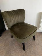 Mini lage stoel groen fauteuil stoeltje, Huis en Inrichting, Fauteuils, Ophalen, 75 tot 100 cm, 50 tot 75 cm