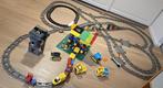 Grote DUPLO trein en bouwverzameling met >100 rails en meer!, Ophalen, Gebruikt, Losse stenen, Duplo