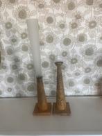 Vaas en kaarsenstandaard Pols Potten, Overige kleuren, 50 tot 75 cm, Ophalen of Verzenden, Glas