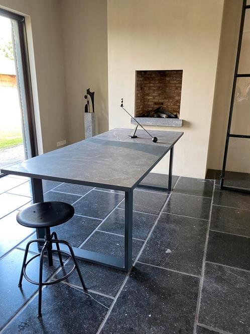 Unieke Design Tafel – Epoxy & Keramische Tegel – Op Maat, Huis en Inrichting, Tafels | Eettafels, Nieuw, 50 tot 100 cm, 200 cm of meer