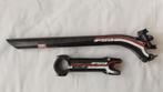 FSA K-Force seatpost and stem., Fietsen en Brommers, FSA, Overige typen, Racefiets, Gebruikt