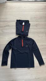 Verz €0,99! zip thermoshirts Kalenji 133-142/10jr, Gebruikt, Kalenji, Ophalen of Verzenden, Shirt of Longsleeve
