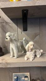 antieke of vintage beeldjes van poedels, Ophalen, Zo goed als nieuw, Dier
