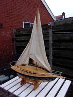 Oude Houten Zeilboot, Hobby en Vrije tijd, Modelbouw | Boten en Schepen, Ophalen, Gebruikt