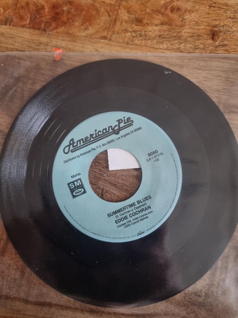 Eddie Cochran - Summertime Blues 7" Single, Cd's en Dvd's, Vinyl Singles, Gebruikt, 7 inch, Single, Ophalen of Verzenden