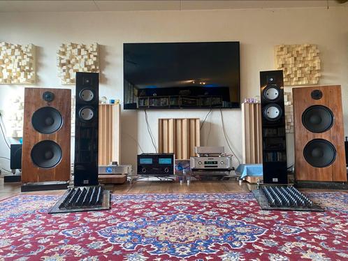 MARTEN MILES 5 PRIJSVERLAGING, Audio, Tv en Foto, Luidsprekers, Zo goed als nieuw, Front, Rear of Stereo speakers, 120 watt of meer
