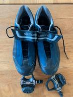 Shimano schoenen maat 44 en shimano trappers, Sport en Fitness, Ophalen of Verzenden, Gebruikt, Schoenen