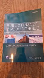 Public Finance & Public Choice, Ophalen of Verzenden, Beta, Zo goed als nieuw, WO