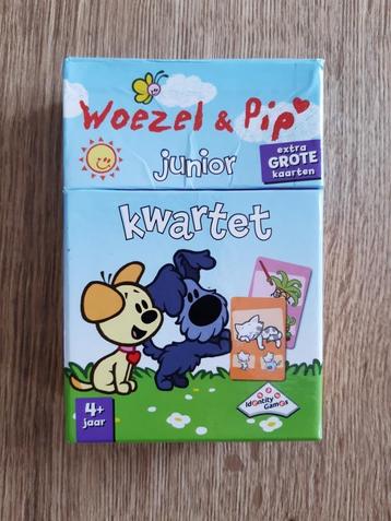 Woezel en Pip junior kwartet beschikbaar voor biedingen