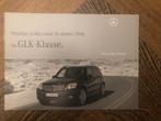 Prijslijst Mercedes-Benz GLK-klasse X204 2008 nieuw!, Nieuw, Mercedes-Benz, Mercedes, Ophalen of Verzenden