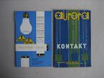 Oude catalogus 2x prijscourant Radio Kontakt / Aurora, Ophalen of Verzenden, Gelezen, Catalogus