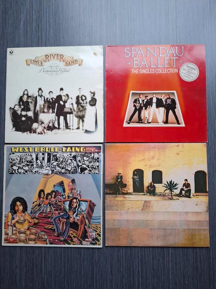 Elpees Little River Band, Spandau Ballet, West, Bruce Laing., Cd's en Dvd's, Vinyl | Rock, Gebruikt, Poprock, 12 inch, Ophalen of Verzenden