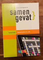 Samen Gevat Nederlands 3F/4F HAVO/VWO, Ophalen of Verzenden, Zo goed als nieuw, Nederlands, HAVO
