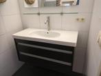 Duravit badkamermeubel met 2 lades wastafelkast, Ophalen, Gebruikt, Minder dan 100 cm, Wasbak of Wastafel
