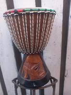 Mooie djembe uit Gambia goed geluid Afmeting 37/30 cm, Ophalen of Verzenden, Nieuw, Trommel