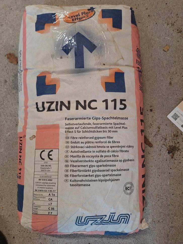Zak Egaline Uzin NC 115, Doe-het-zelf en Verbouw, Verf, Beits en Lak, Nieuw, Ophalen of Verzenden