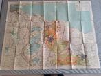 Oude fietskaart van Gooi en Eemland, Gelezen, Ophalen of Verzenden, Landkaart, 1800 tot 2000