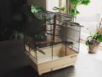 Vogel kooi met toebehoren, Dieren en Toebehoren, Ophalen, Gebruikt, Overige materialen, Vogelkooi