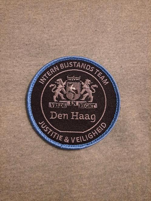 Justitie IBT patch, Verzamelen, Militaria | Algemeen, Landmacht, Embleem of Badge, Nederland, Ophalen of Verzenden