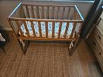 2-IN-1 CO SLEEPER / AANSCHUIFBEDJE «NUAGE» | WALNOOT, Kinderen en Baby's, Babywiegjes en Ledikanten, Ophalen of Verzenden, Zo goed als nieuw