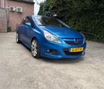 Opel Corsa 1.6 OPC 3D 2007 Blauw, Auto's, Opel, 65 €/maand, Zwart, Blauw, Leder en Stof