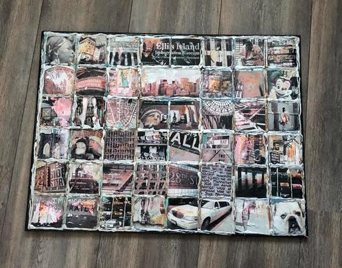 ZGAN Gaaf schilderij - 80 x 60, Huis en Inrichting, Woonaccessoires | Schilderijen, Tekeningen en Foto's, Zo goed als nieuw, Schilderij