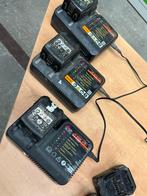 Max JC925 acculaders met 6 accu’s 4ah, Doe-het-zelf en Verbouw, Ophalen of Verzenden, Zo goed als nieuw